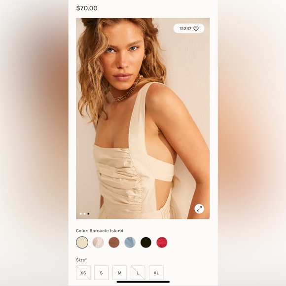 Free People Meet Me In Maui Mini Dress XS Sold Out Online - Picture 3 of 10